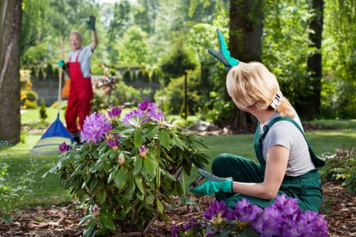 Gardeners Welling recycling green waste with sustainable site practices